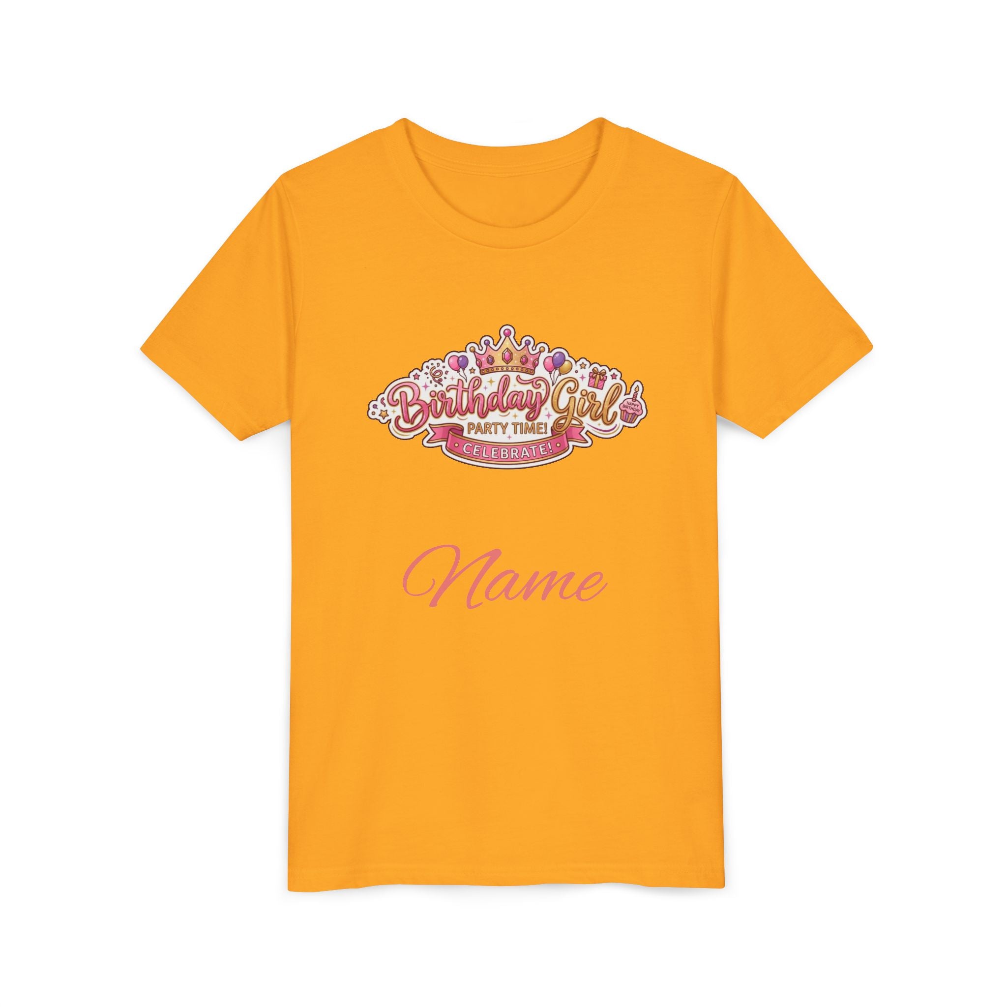 Personalized "Birthday Girl" Youth Tee