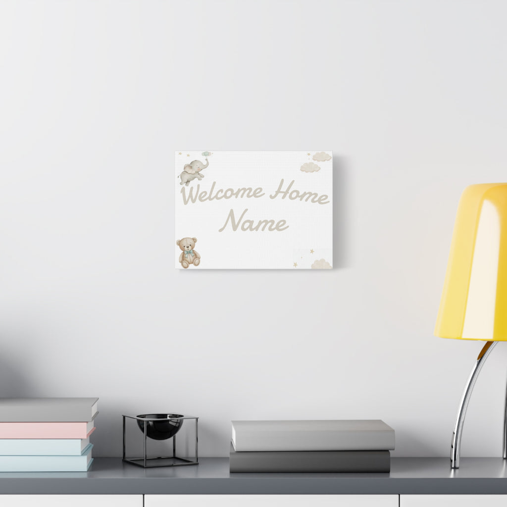 Personalized baby poster