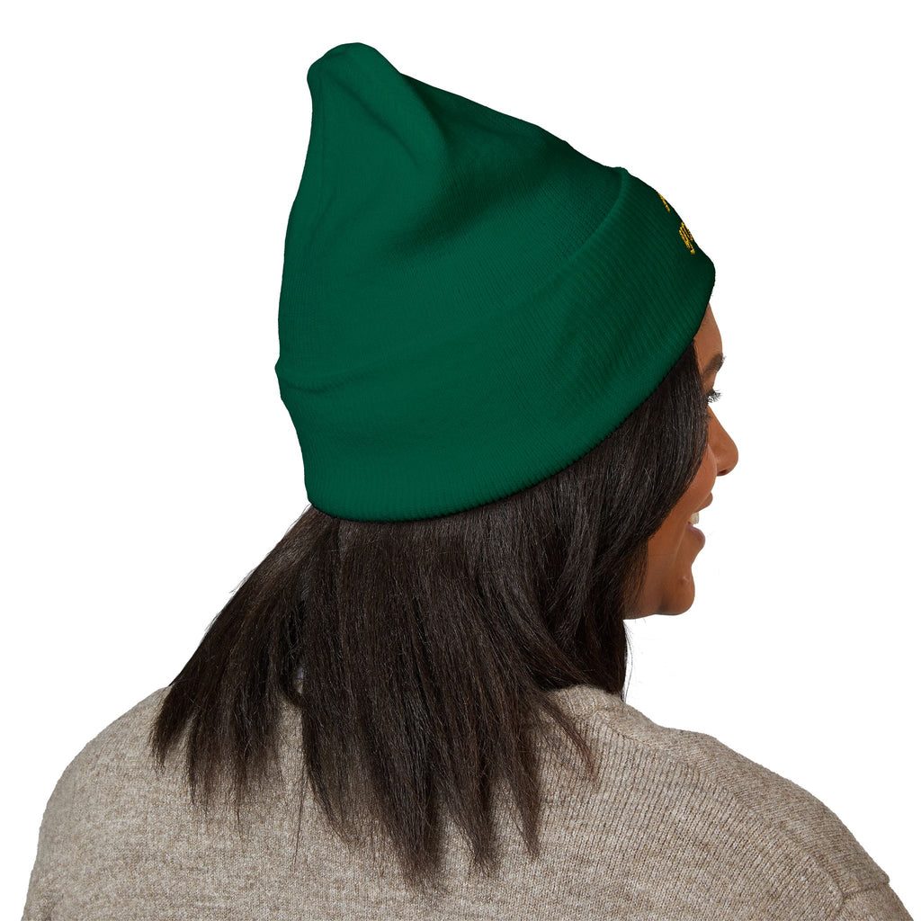 Personalizable Classic Cuffed Beanie — Embroidered Custom Knit Hat