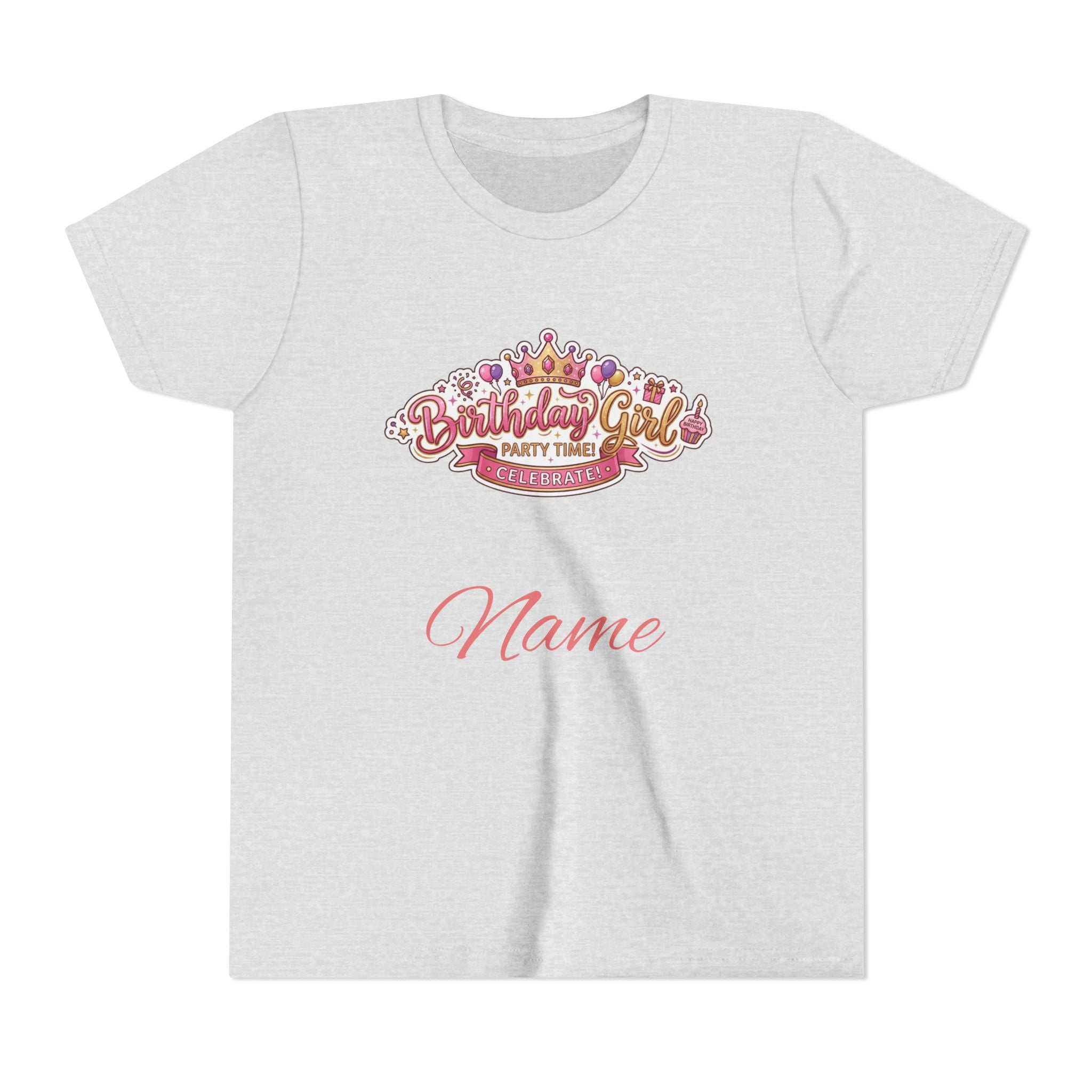 Personalized "Birthday Girl" Youth Tee
