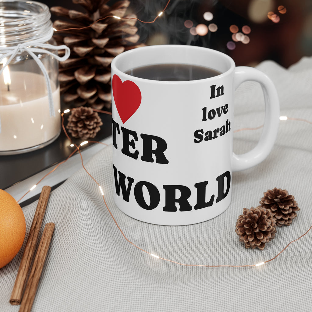 “Best Daughter in the World” – Tea & Coffee 11oz Mug