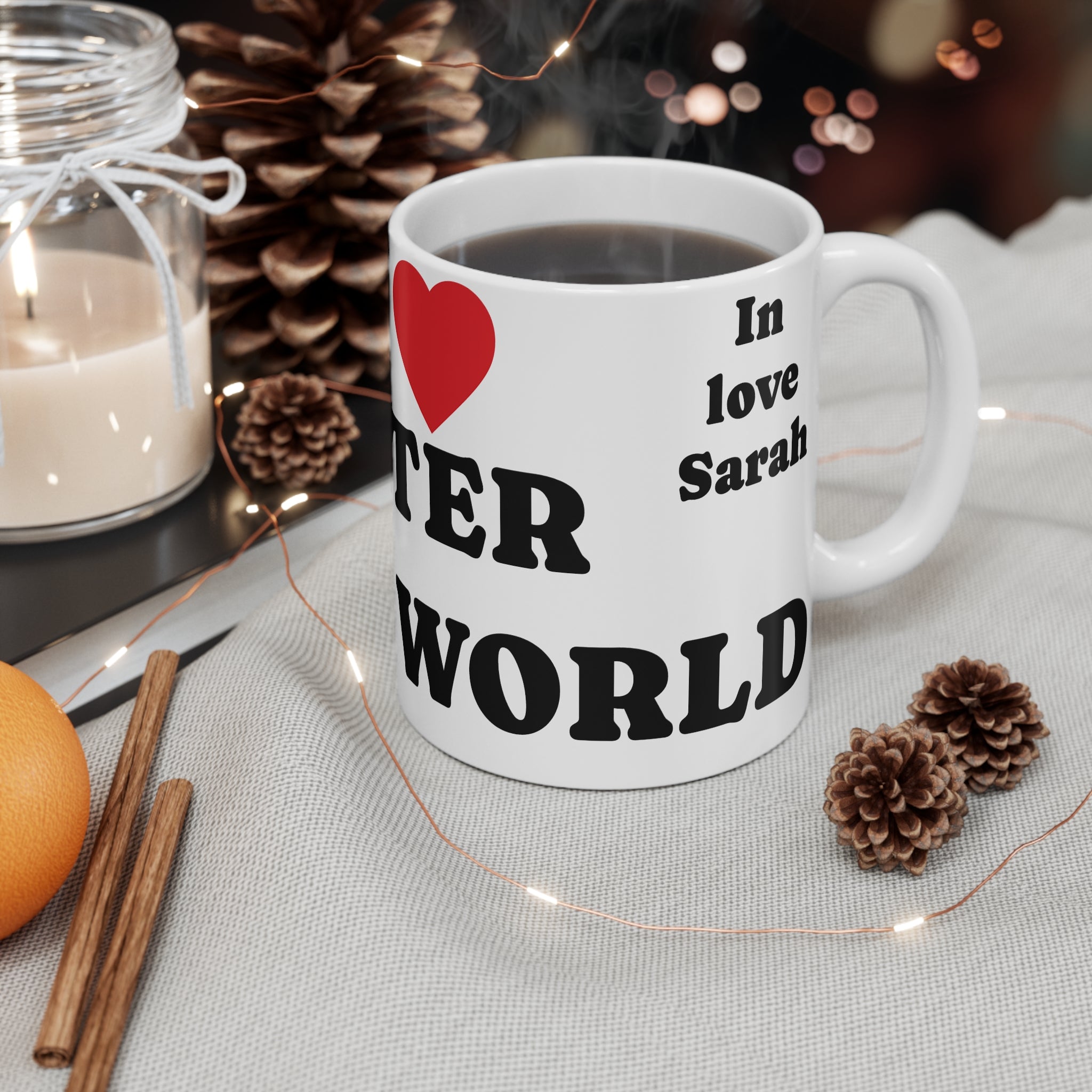 “Best Daughter in the World” – Tea & Coffee 11oz Mug
