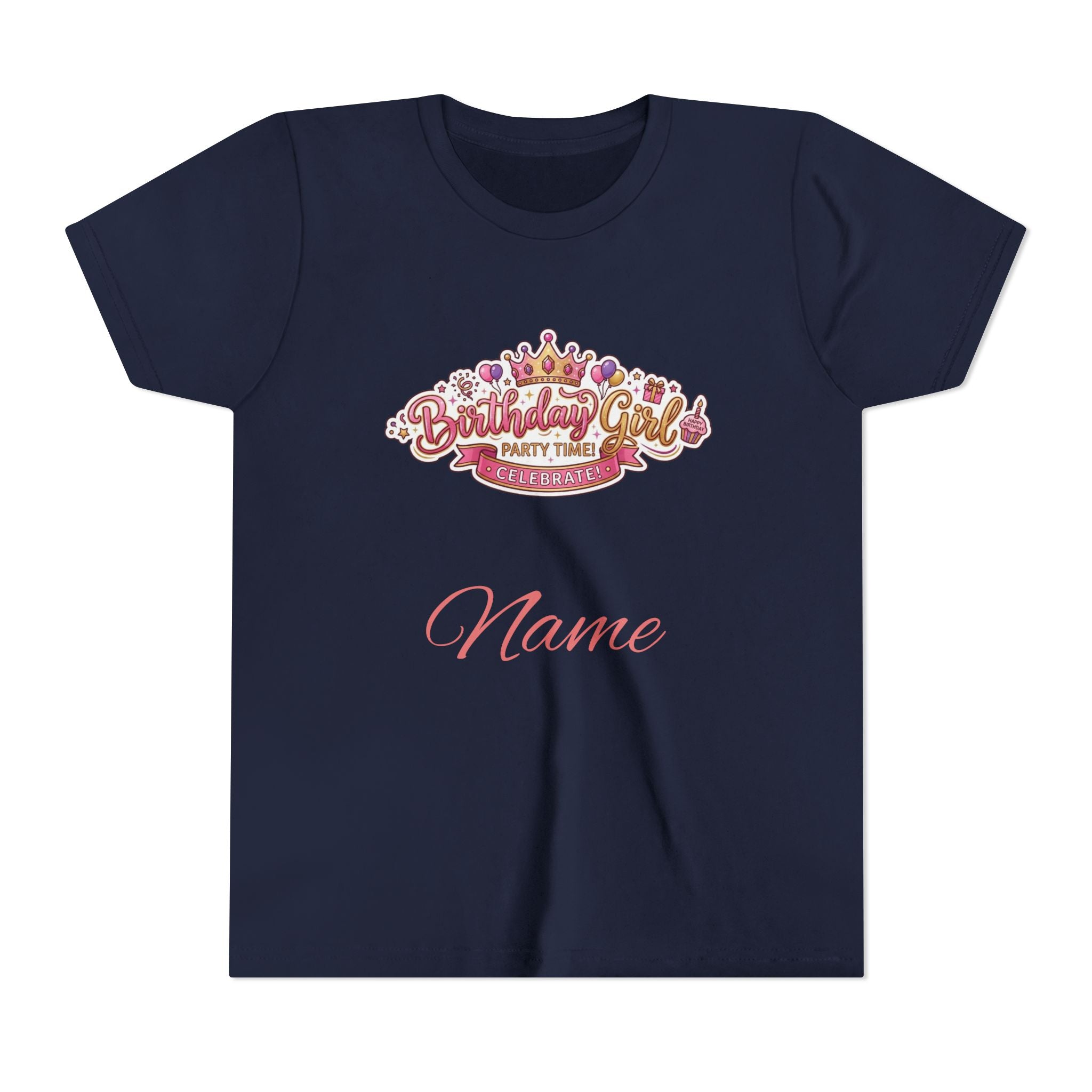 Personalized "Birthday Girl" Youth Tee