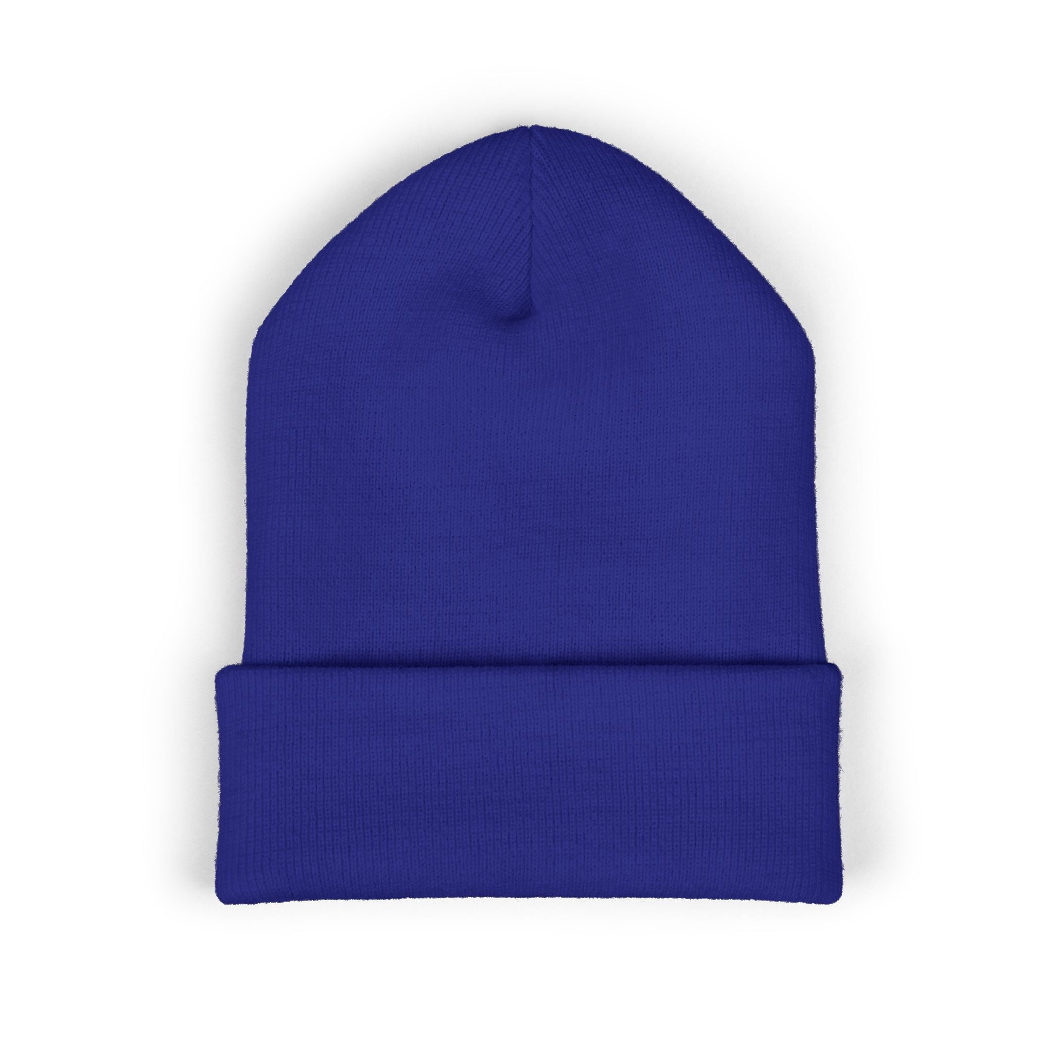 Personalizable Classic Cuffed Beanie — Embroidered Custom Knit Hat