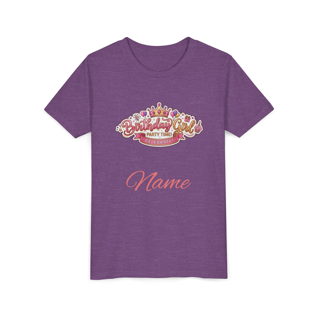 Personalized "Birthday Girl" Youth Tee