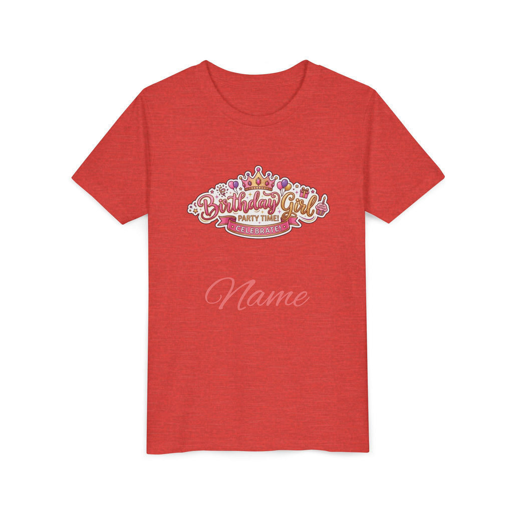 Personalized "Birthday Girl" Youth Tee