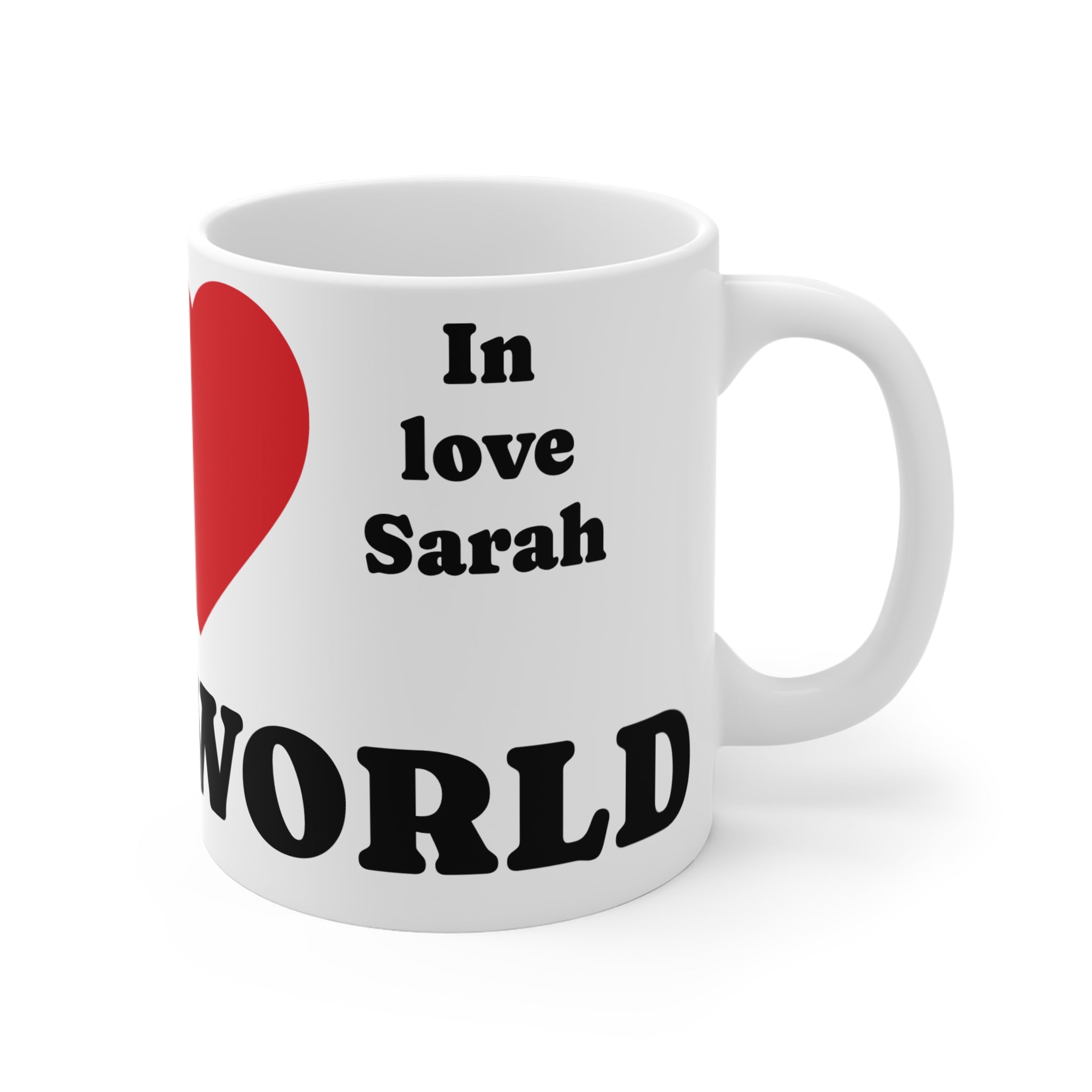 Personalized “Best Son in the World” – Tea & Coffee 11oz Mug
