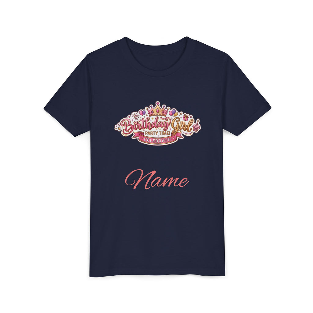 Personalized "Birthday Girl" Youth Tee