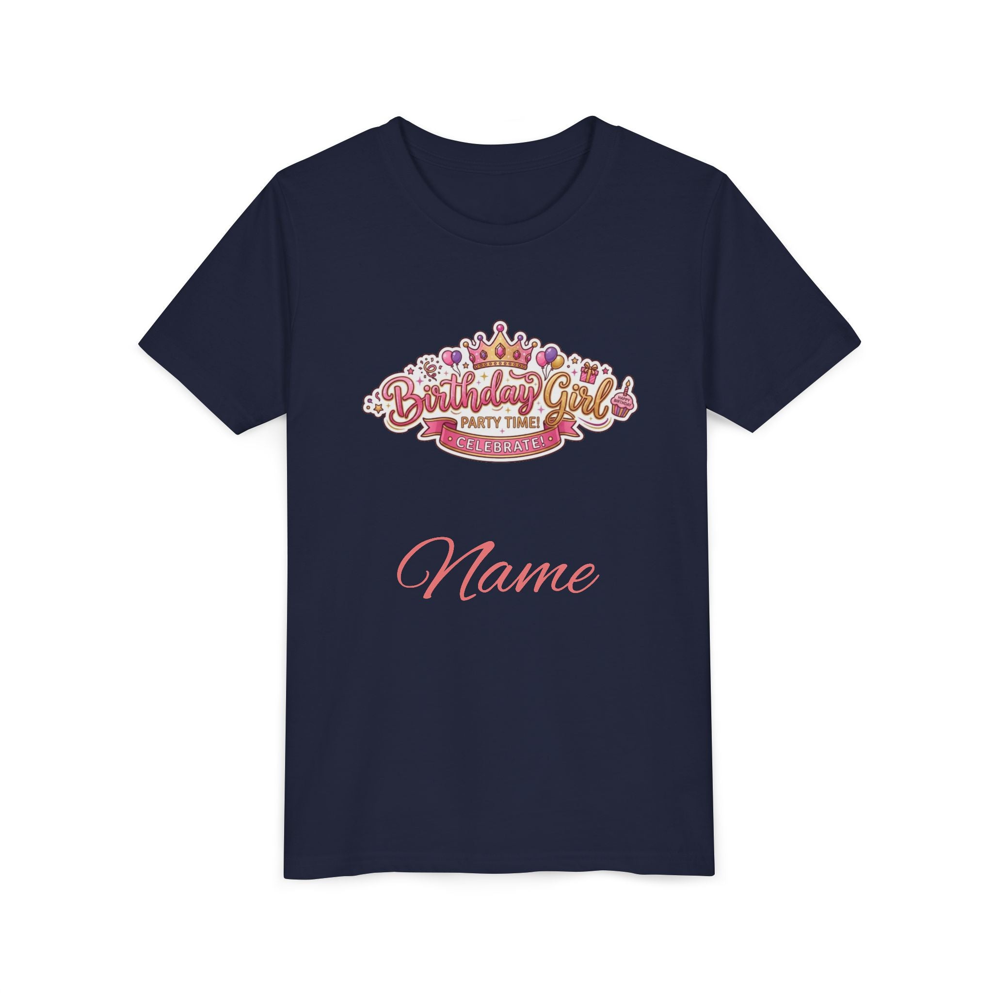 Personalized "Birthday Girl" Youth Tee