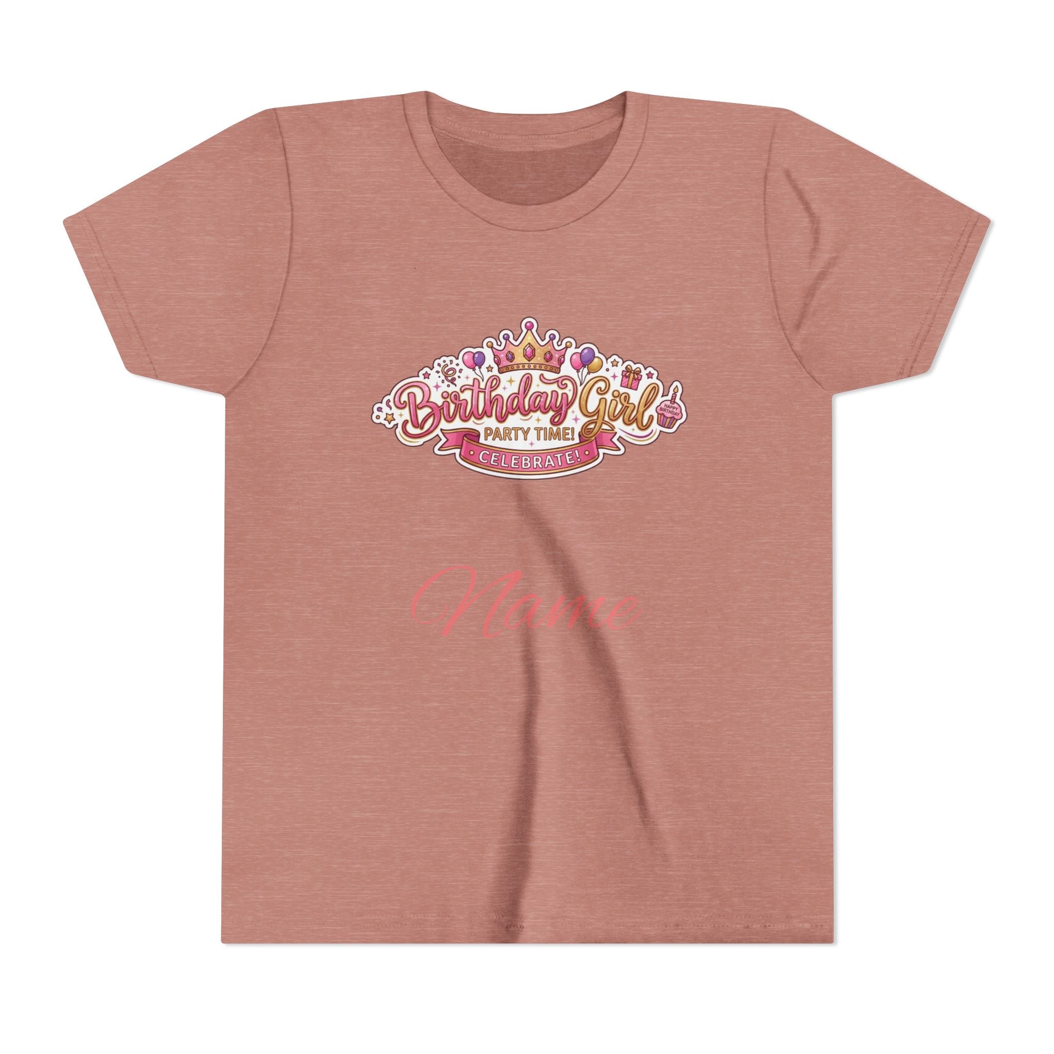 Personalized "Birthday Girl" Youth Tee