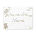 Personalized baby poster
