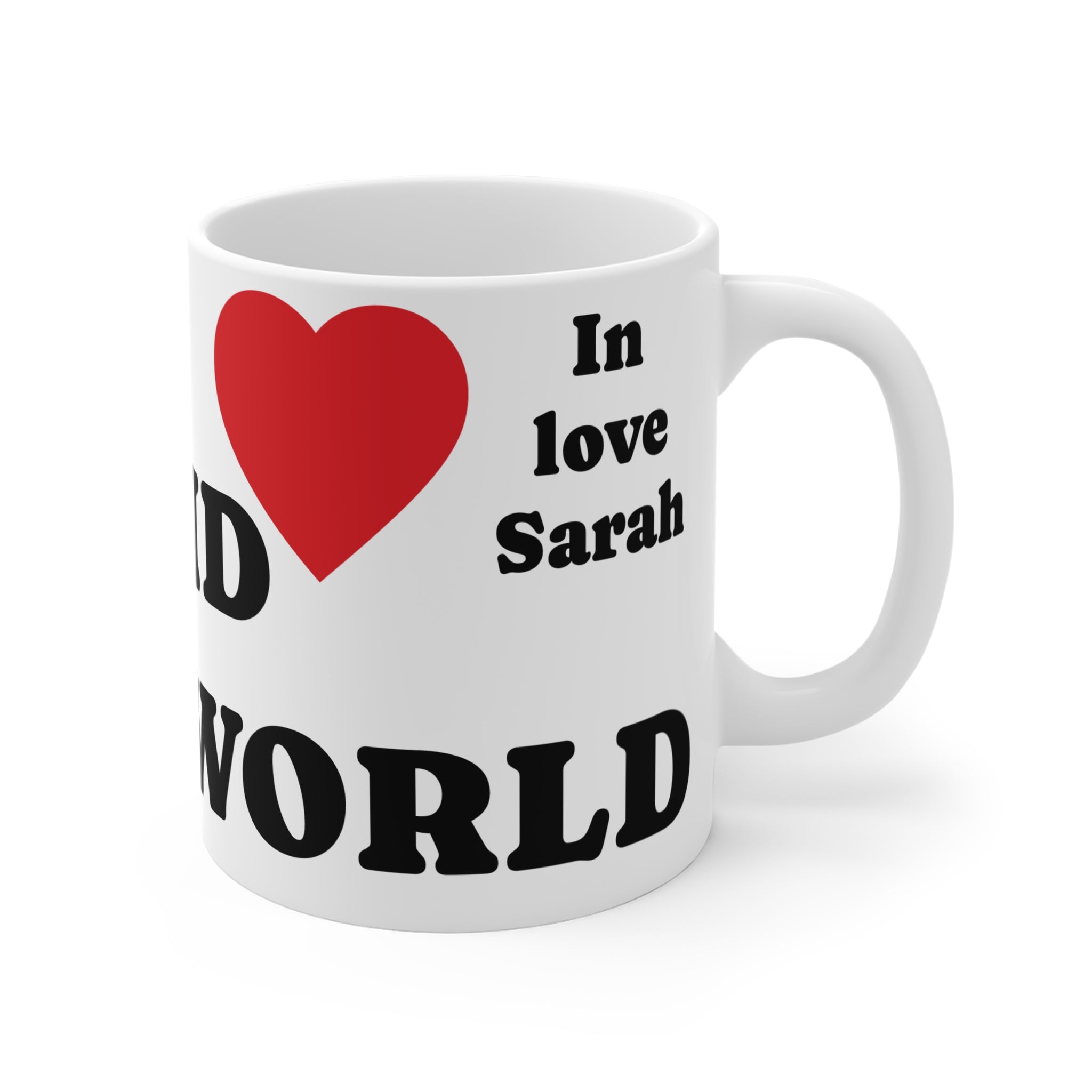 Personalized “Best Husband in the World” – Tea & Coffee Mug 11oz Mug